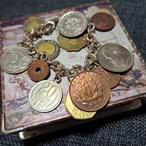 Coins of the World Bracelet 9/27